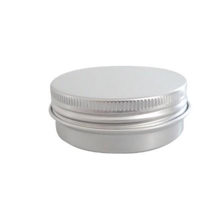 40ml Silver Round Threaded Aluminum Box 56 * 22 Aluminum Cream Box Skin
