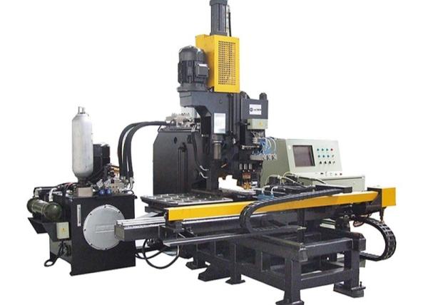 3.2×3×1.9m Overall Dimension CNC Plate Punching Marking And Drilling Machine 3
