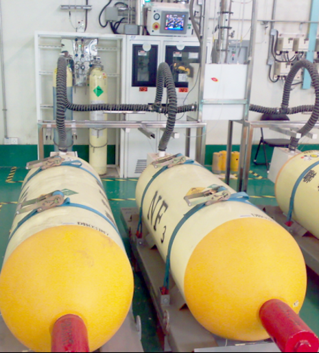 WFS-100A Adsorption Tail Gas Treatment Equipment 120SLM 220V 50 / 60HZ Gas Media