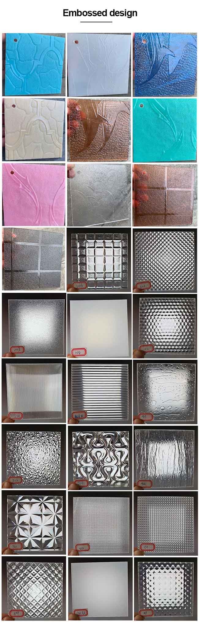 ROHS 3mm Polycarbonate Embossed Sheet