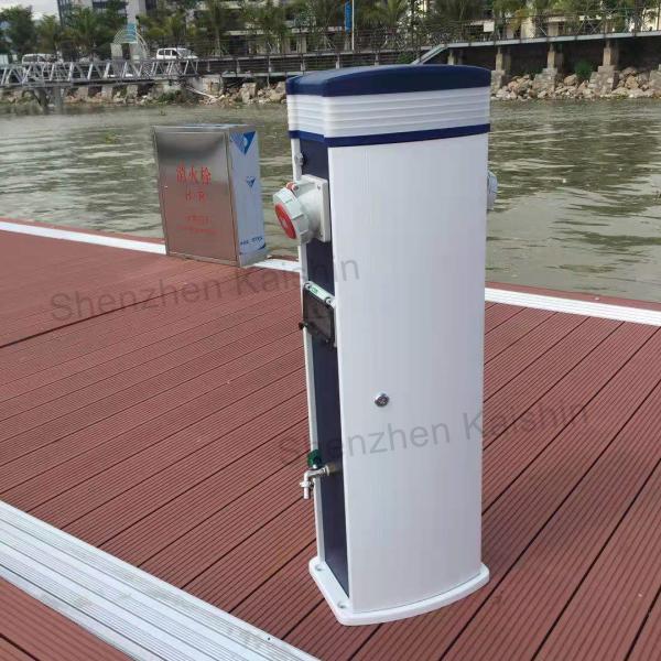 Aluminum Alloy Water Power Pedestal Stainless Steel Water Power Pedestal Dock