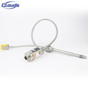 Flexible Stem High-Temperature Melt Pressure Transducer with Thermocouple for