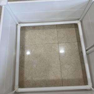 Guaranteed Quality PVC Pet Fence Plastic 1ft Height Square Shape