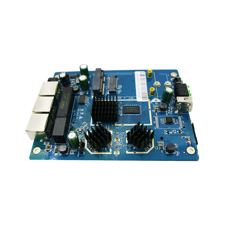 1200Mbps Unlock WS1209 5G Wifi Router PCB With FireWall / QoS / VPN Function