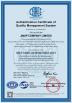 JINSP Company Ltd. Certifications