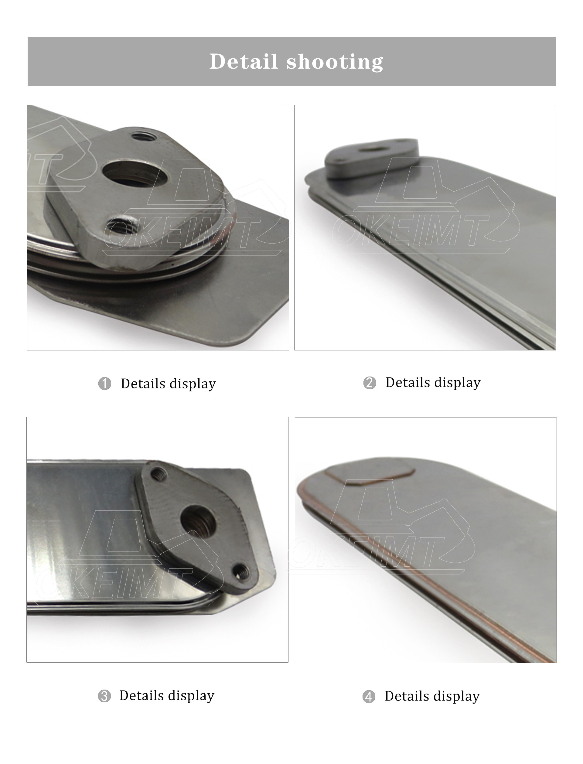 Nayuank Oil Cooler 49189-00540 4918900540 Compatible with Isuzu 4BD1-2 Hitachi EX120 Excavator (2P)