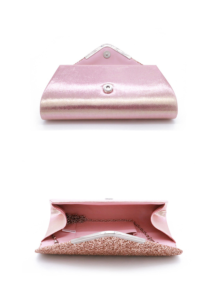 Elegant and Chic PVC Wallet Clutch Bag Crystal Bling Handbag for Women's Fashion