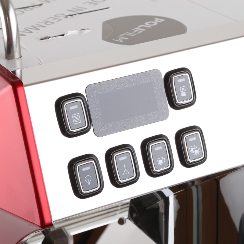 Commercial Single Group Coffee Machines 3100W Time Setting With Strong Steam