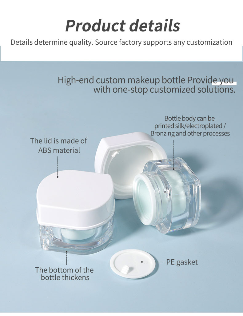 MS Cap Material Airless Cosmetic Bottle 150ml 200ml 250ml Refillable Resistant Luxury Airless Pump Bottle With Pump