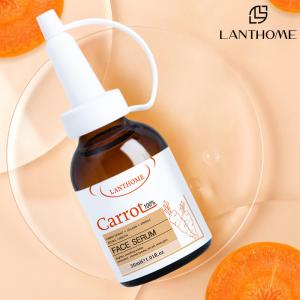 China Portulaca Extract Organic Face Serum 30ml Carrot Vitamin E Brightening on sale