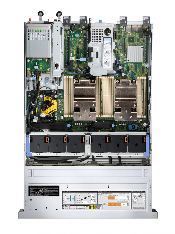 2U Rackmount Dell Poweredge Server EMC R750xs Storage Server 12