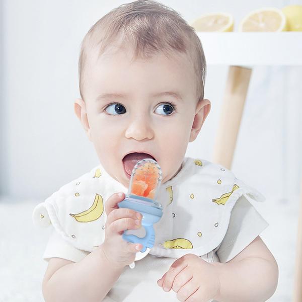 Feeding Fruit And Vegetable Silicone Bite Baby Food Grade Silicone Feeding Tool