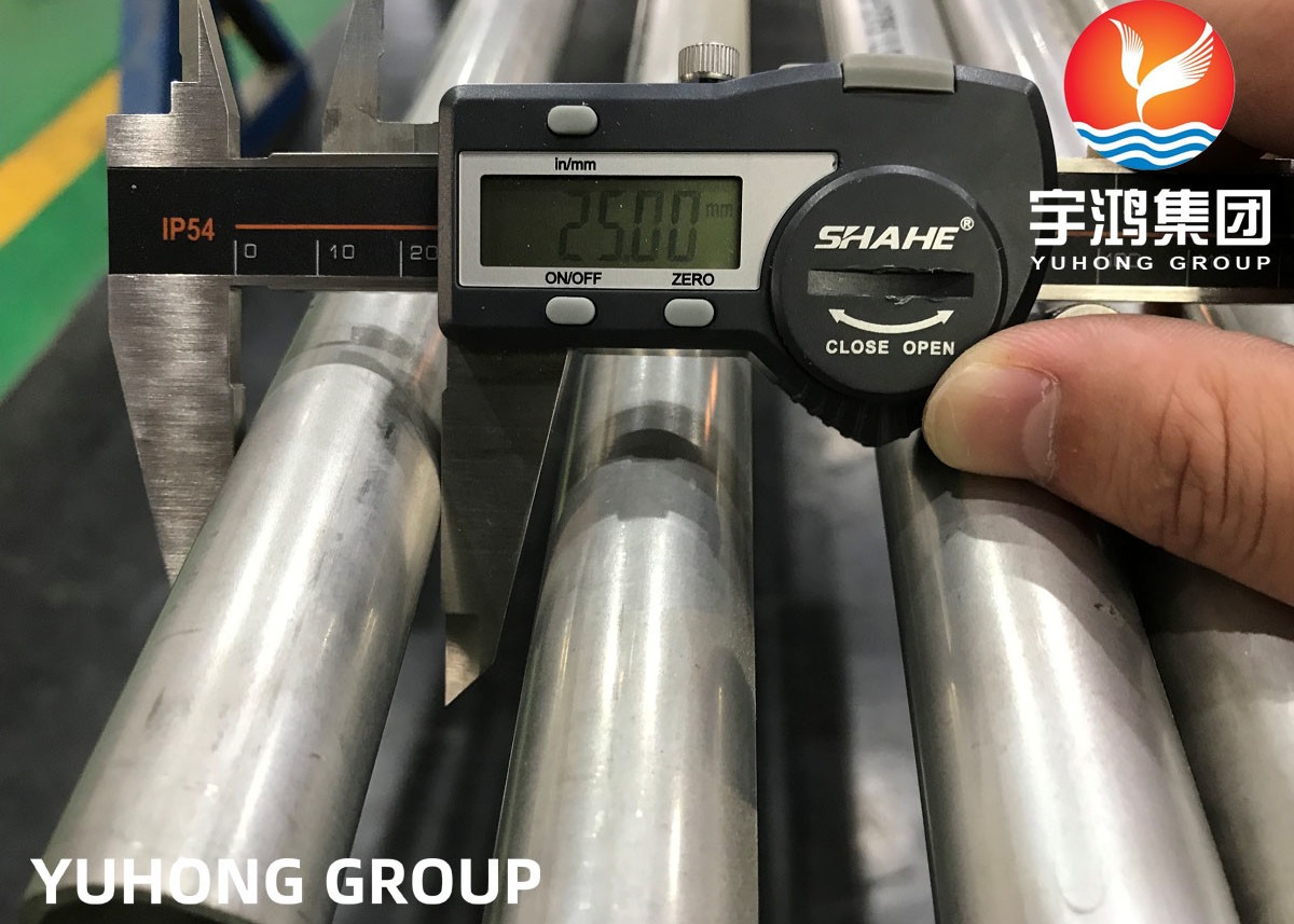 ASME SB622 UNS N06022, 2.4602, Hastelloy C22 Seamless Nickel Alloy Tube, Bright Surface