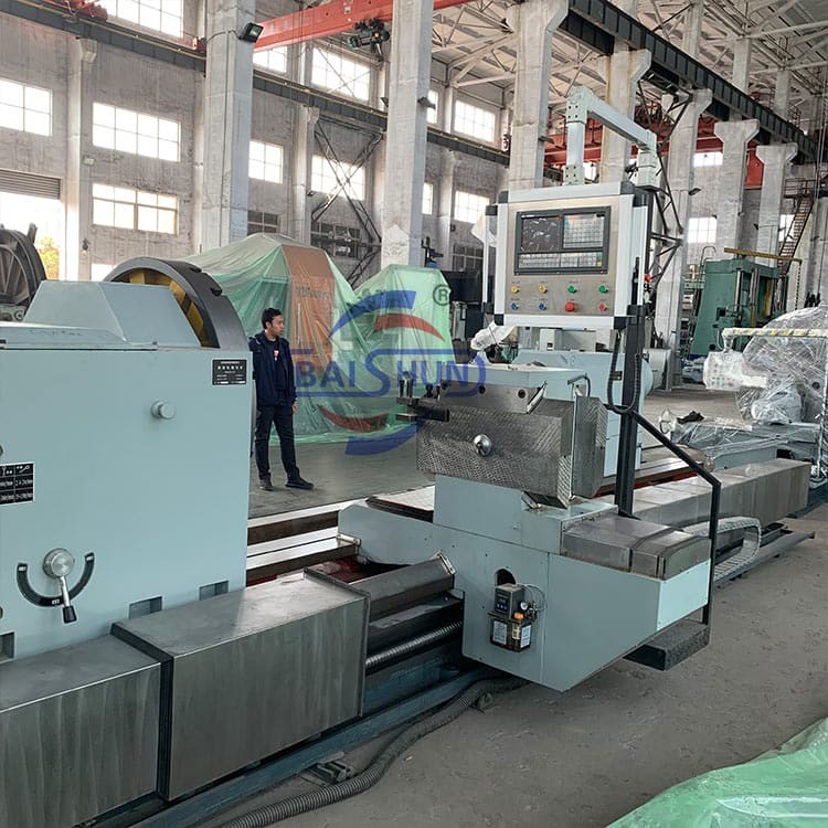 Metal Mill Roll Turning Lathe Machine Heavy Duty Automatic Roller