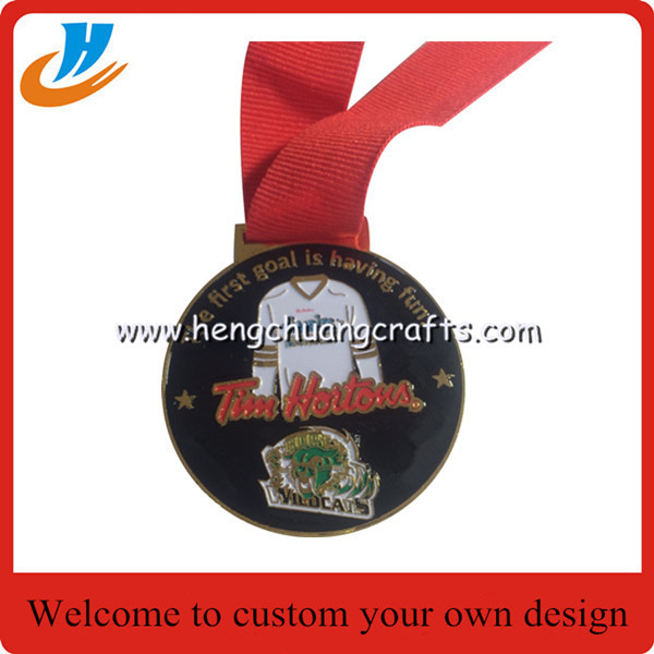 50mm Metal silver medals/ribbon medals with good price and quality