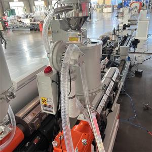 High Speed 50-160mm Double Wall Corrugated Pipe Machine / Plastic HDPE DWC Pipe