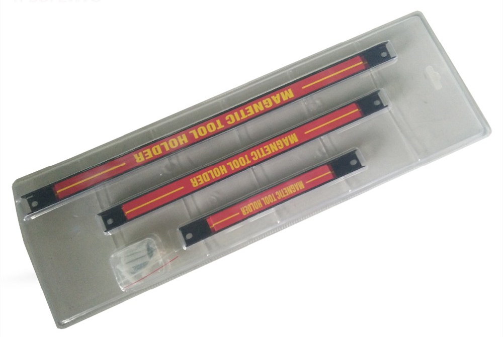 18 Inch Magnetic Tool Bar Set A3 Ferrite Magnet Material for Organized Garage Storage