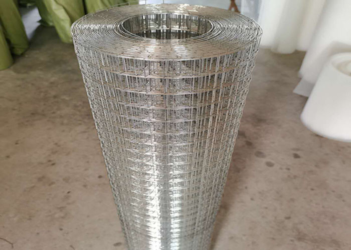 5/8" Powder Coated Welded Wire Mesh , Animal Cage Wire Mesh 21 Gauge