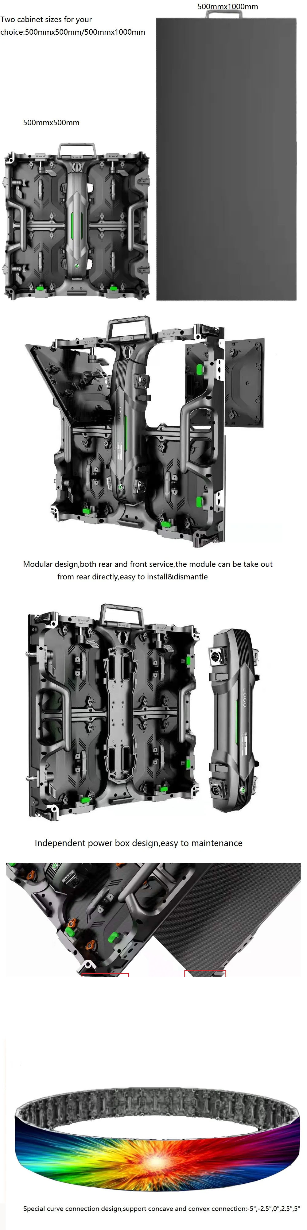 Outdoor LED TV Video P3.81Of Rental Application