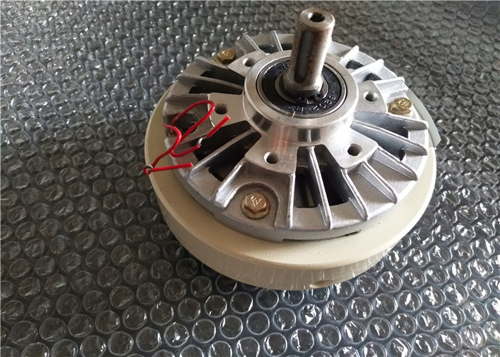Single Shaft magnetic Powder Brake 1400rpm Speed For Manual Tension Controller Magnetic Brake