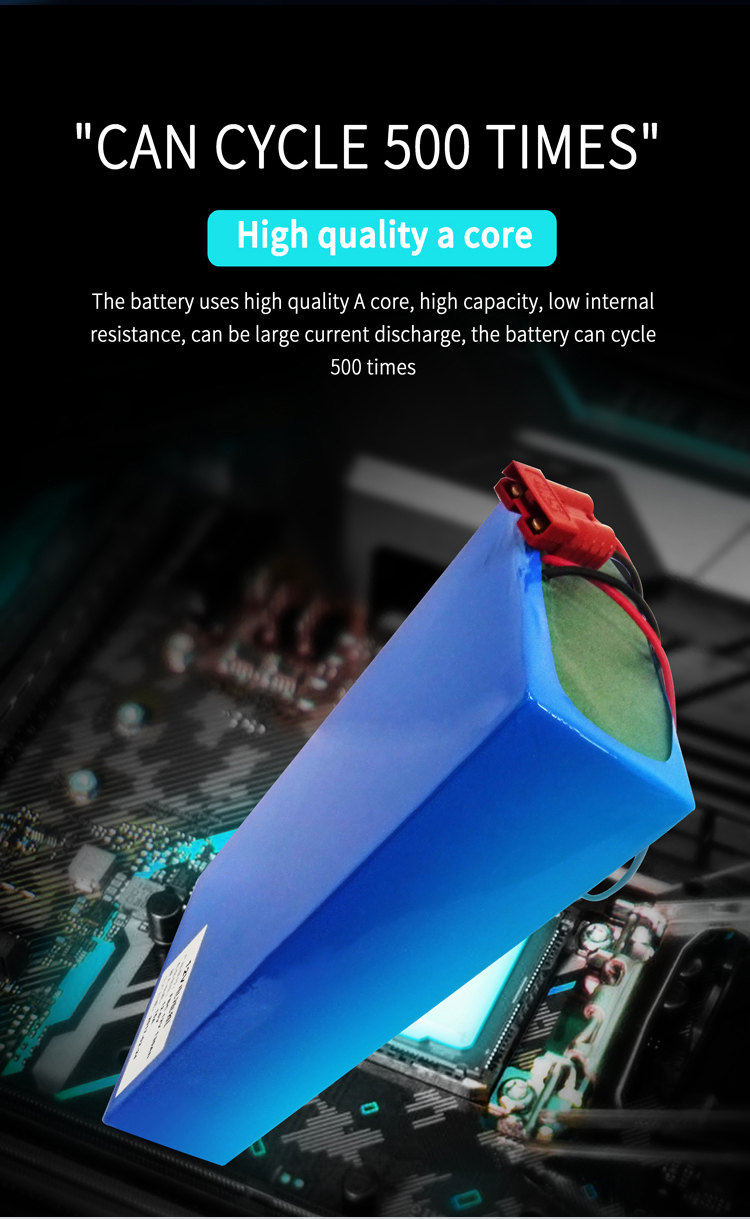 11.1V 130AH Bicycle Car Deep Cycle Battery Lithium Ion Rechargeable 3.7 V 18650 Battery