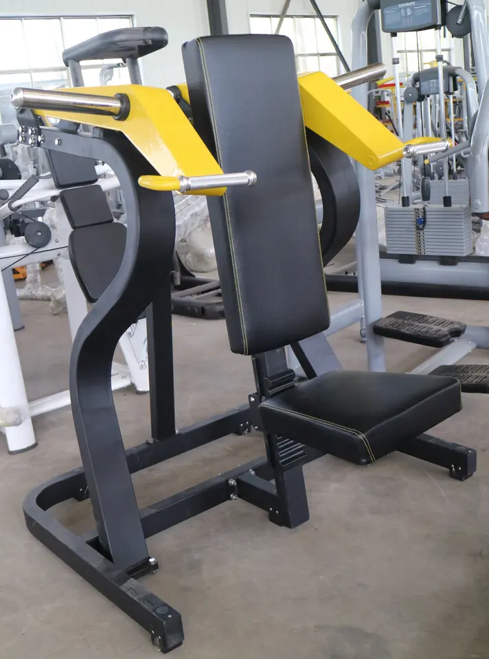 Commercial Gym Equipment Plate Loaded Machines-Strength Plate Load Selection for Seated Chest Press Shoulder Press for Gym Use