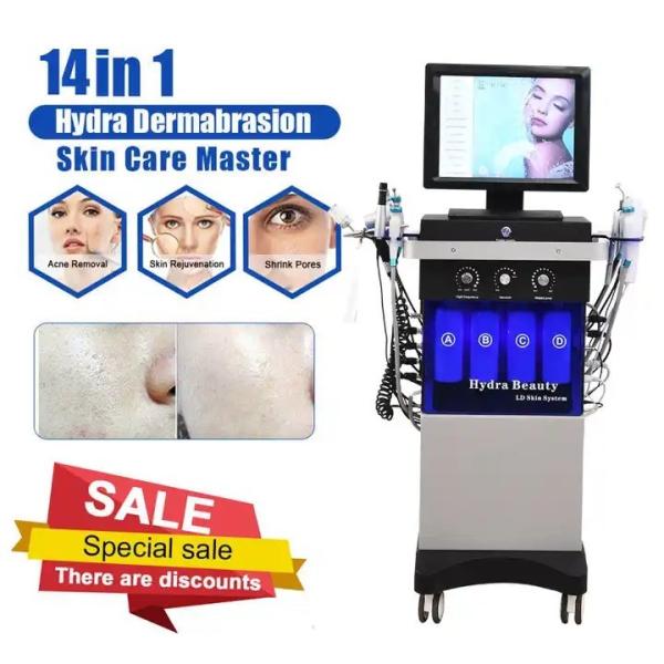 Stationary Professional Hydrafacial Machine 50Hz / 60Hz Hydrafacial Aqua Peeling