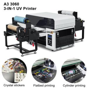 Uv Printer 30cm for Multi Color Roll to Roll Sticker DTF Printing and Cup Wrap