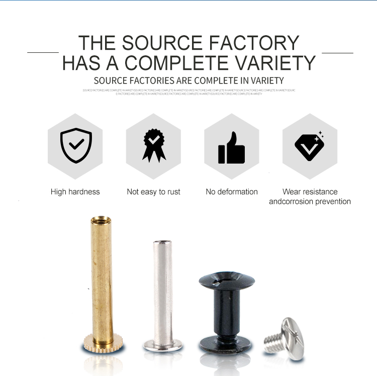 Industrial Household Imprint Brass Chicago Screw DIN Standard Fast DHL/UPS Shipping