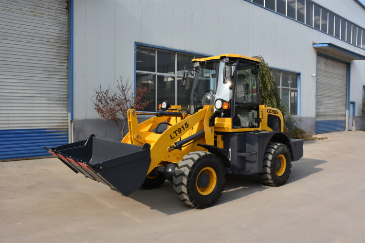 1.5 Ton Small Front End Loader , CE/ISO Certificated Wheel Loader