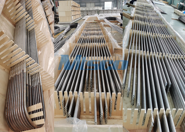 ASTM A213 TP304L 3 / 8'' U Bend Tubing Cold Rolled For Heat Exchanger / Boiler