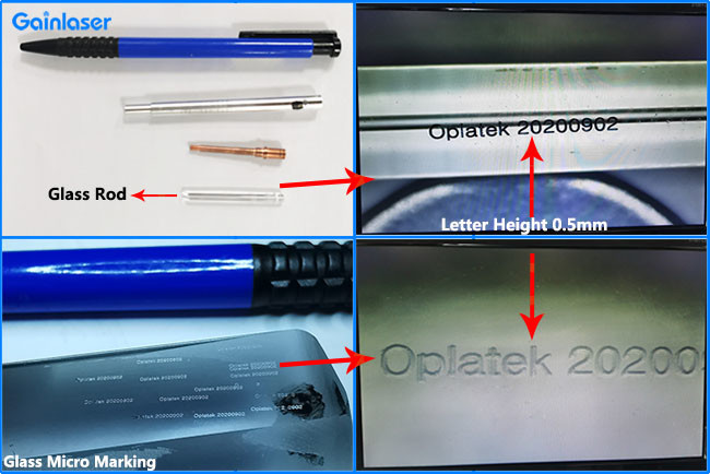 Gainlaser ±0.01mm Air Cooled Engraving Metal Machine