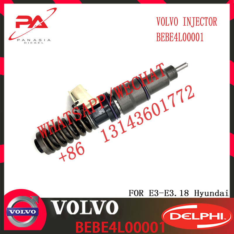 4 Pin Nozzle Assembly Diesel Electronic Unit Fuel Injector BEBE4L00002 BEBE4L00001 For Engine