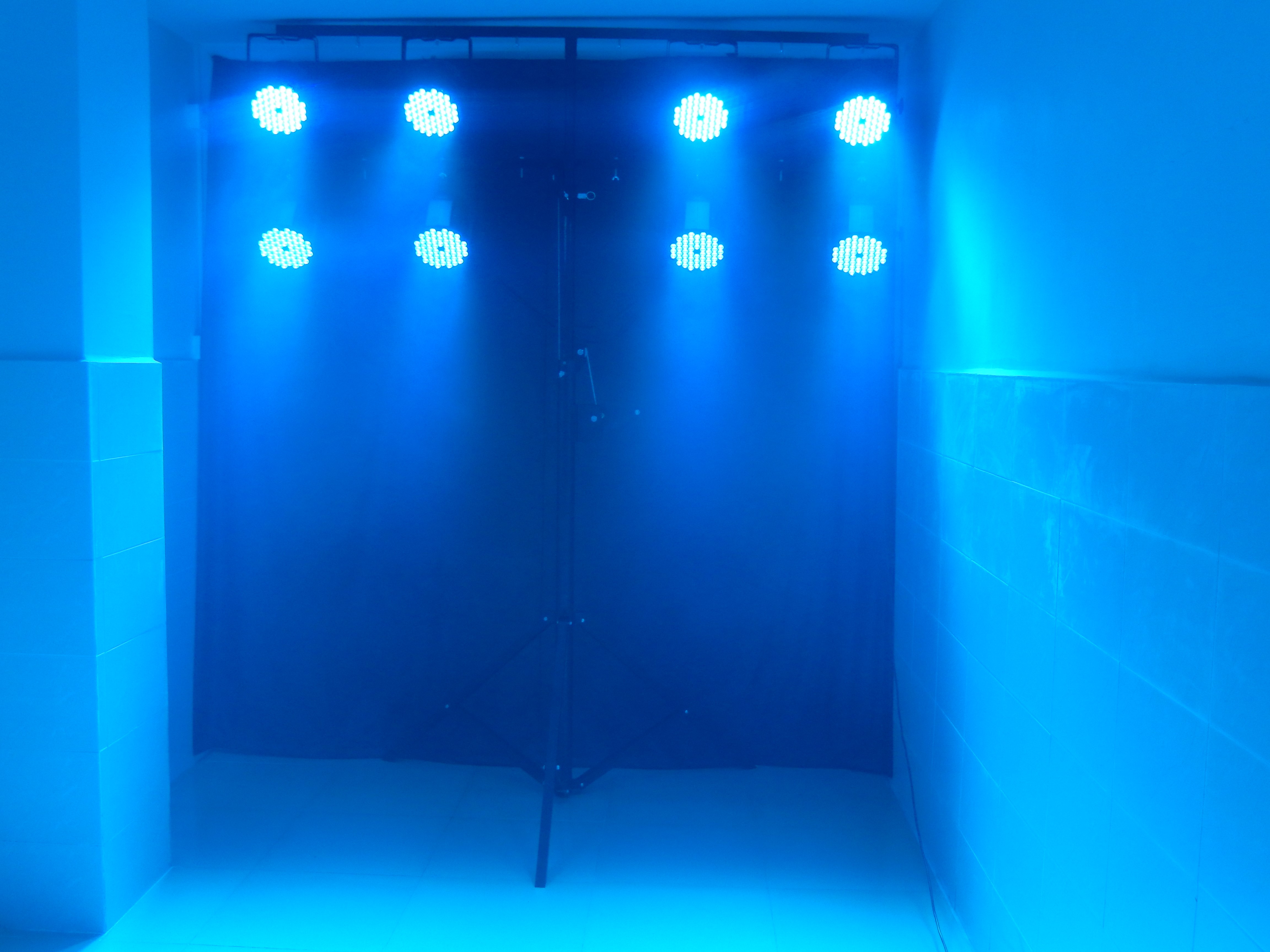 7800K 6 Head Laser Bar Indoor Work Light 200W IP20 AC110-240V