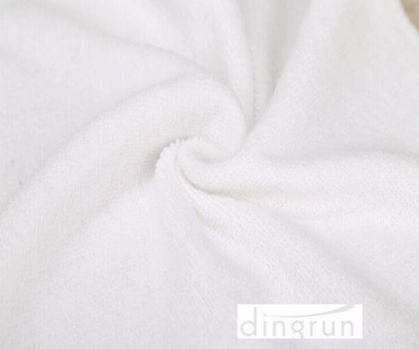 Compact Pure White Hand Towels For Hotel , Soft Touch Hand Wash Cloth Fast Drying