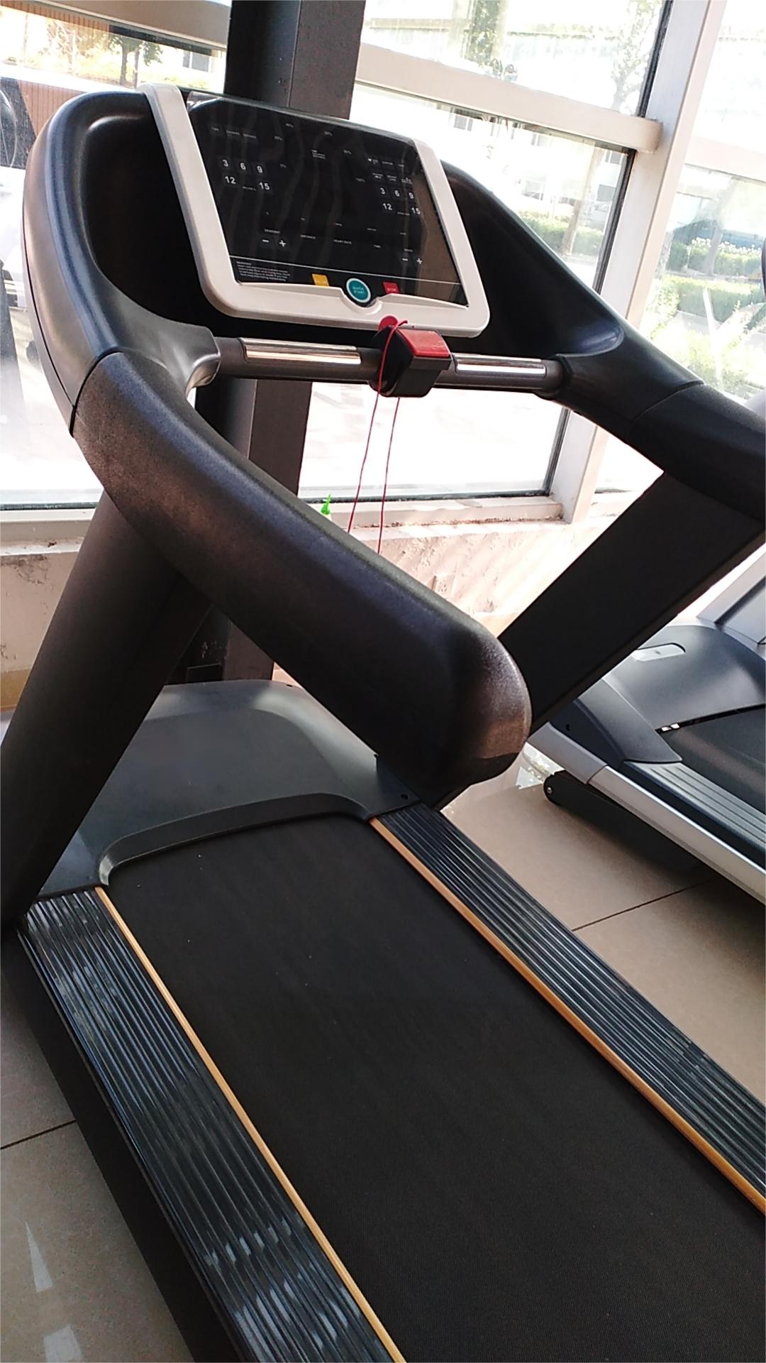 Home Use Electric Mechanical Treadmills for Body Building Foldable Wood Design Manual Folding 150kg Max User Weight LED Display
