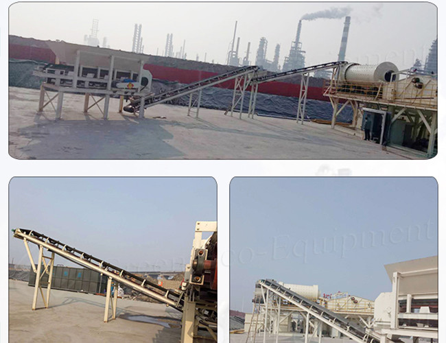 Coal Roller 500mm Width Industrial Belt Conveyor Inclined