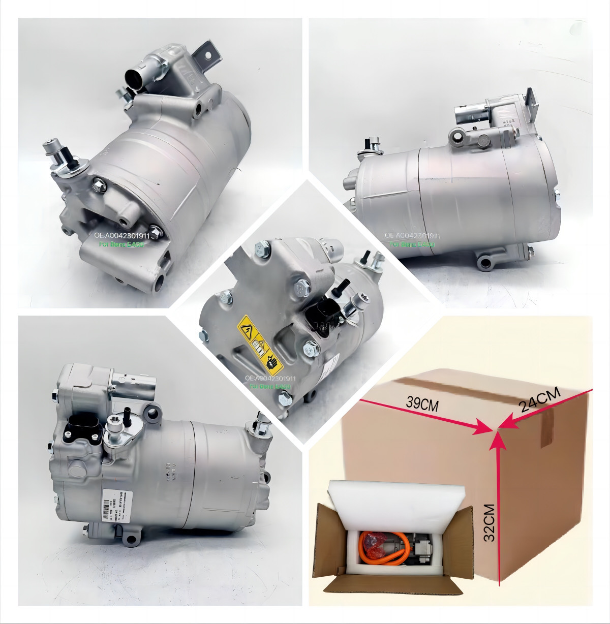 A0042301911 Electric AC Compressor Hybrid A0042301911 For BENZ E400L 2013-2015