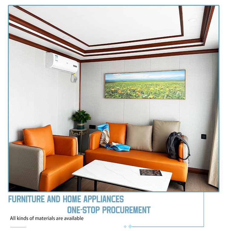 Hotel Apartment Prefabricated Home with Modular Prefab Container Bathrooms and OEM/ODM