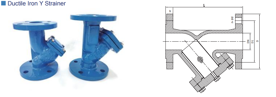 DIN F6 Cf8m Y StrainerStrainer Flanged Type Y Type Female Thread Strainer for Sanitary