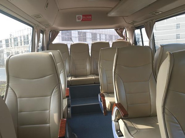 Used Small Bus Chinese Brand Mudan Minibus 23 Seats Right Hand Drive