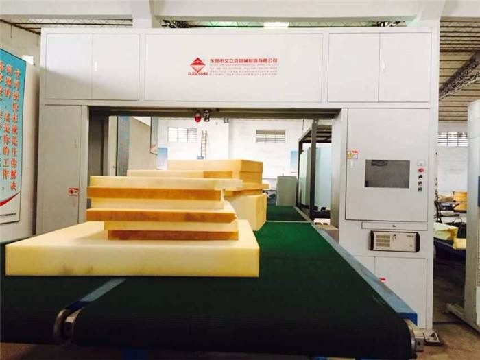 Automotive Vertical Revolving Contour Cutter High Speed Ring Knife Machine
