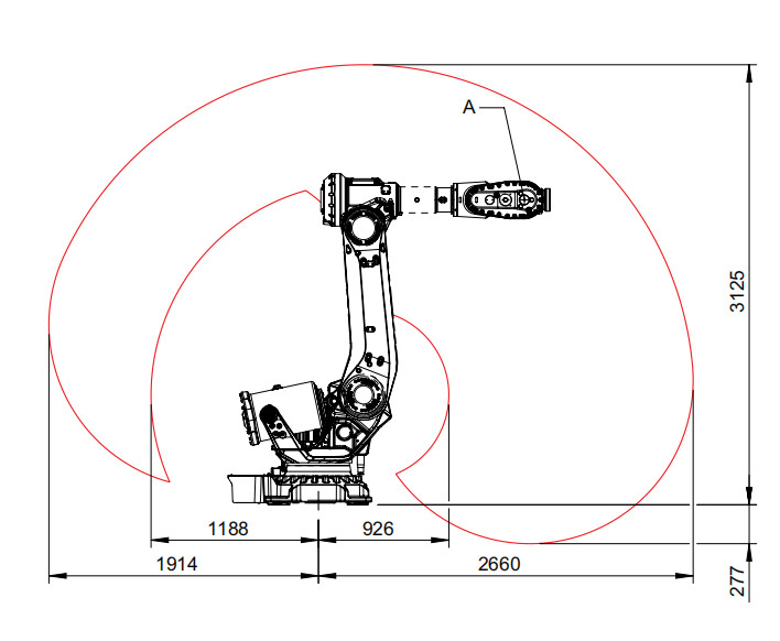 IRB 6710-210 Automatic Robot Arm