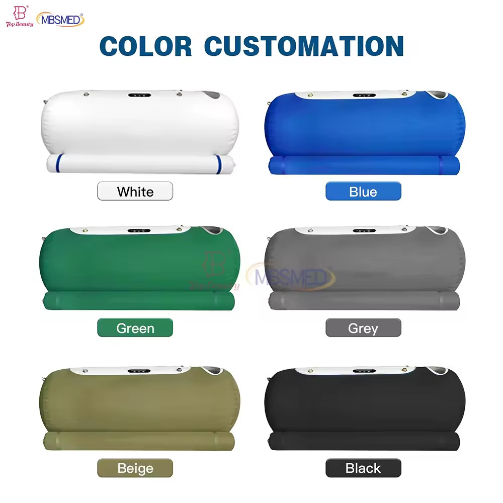 Soft Lying Hyperbaric Chamber 1.5ATA Hyperbaric Oxygen Chamber Air Compressor Hyperbaric Chamber Blood Machine