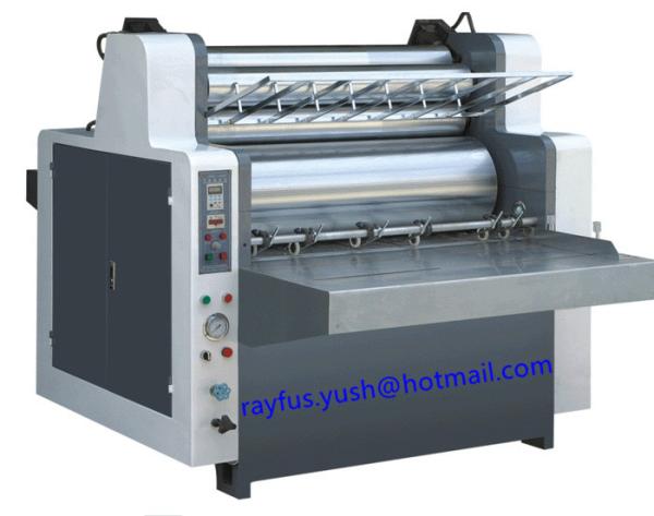 Hydraulic Semi Automatic Flute Laminating Machine 100 ~ 1500gsm Cardboard