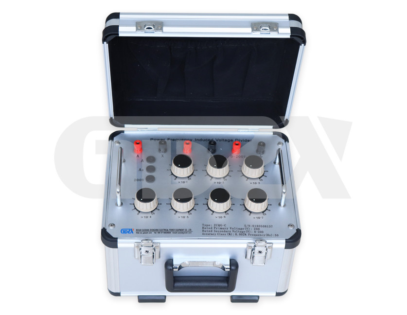 200V Transformer Testing Equipment 0.002 Class Power Frequency Induced Voltage Divider