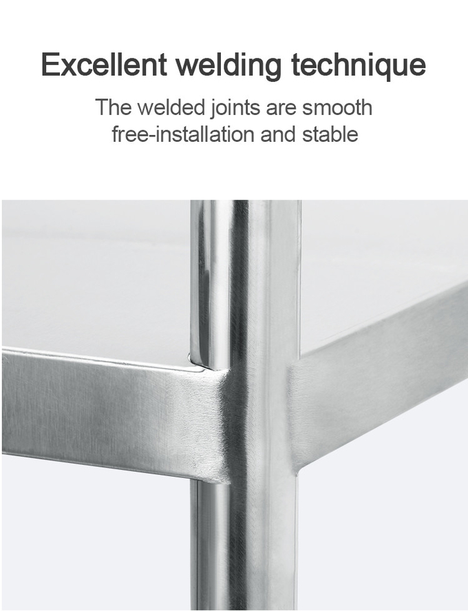 3 Layer Hospital Stainless Steel Medical Instrument Trolley