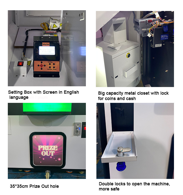 Lucky Spin Lottery Prize Arcade Machine For Skill Game Amusement