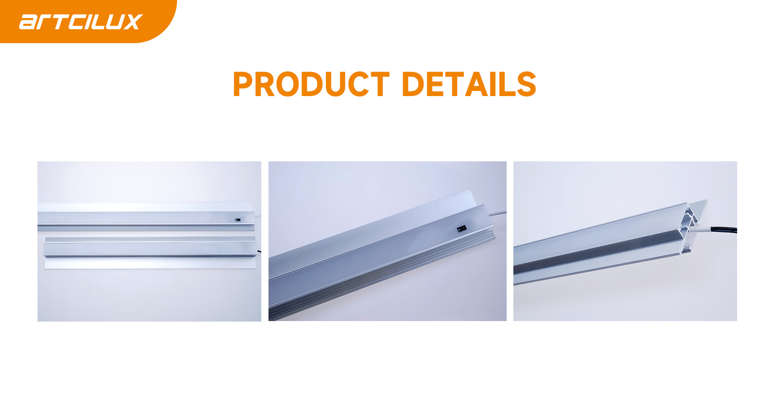 Board Light Wooden Board Alunimiun Profile Indoor Soft Illuminance LED A2700