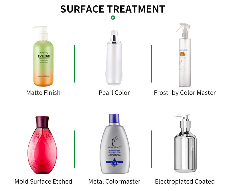 Plastic Liquid Soap Bottles 300ML 520ML Unique Shape With Dispenser Pump